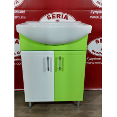 Тумба з умивальником Cersania 60 Т-1\4 (салатова)
