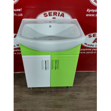 Тумба з умивальником Cersania 55 Т-1\4 (салатова)