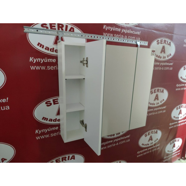 Панорамна дзеркальна шафа до ванної кімнати великих розмірів А20 - 70