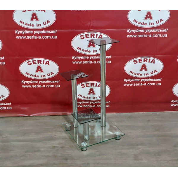 Підставка для квітів зі скла "Олімпія"