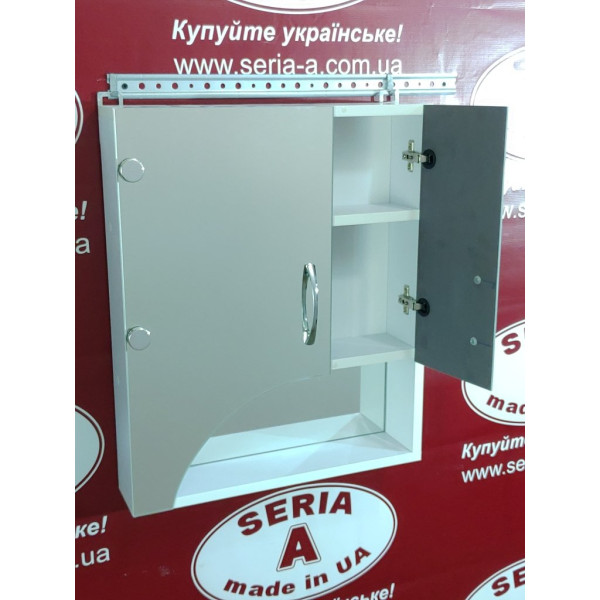 Дзеркальна шафа з фігурними фасадами А06-50